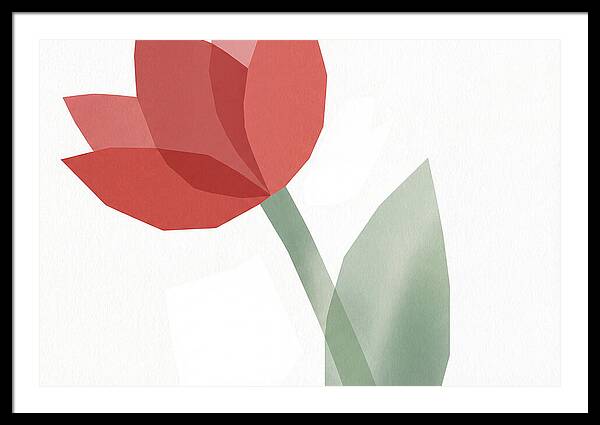 Red Tulip Minimalism