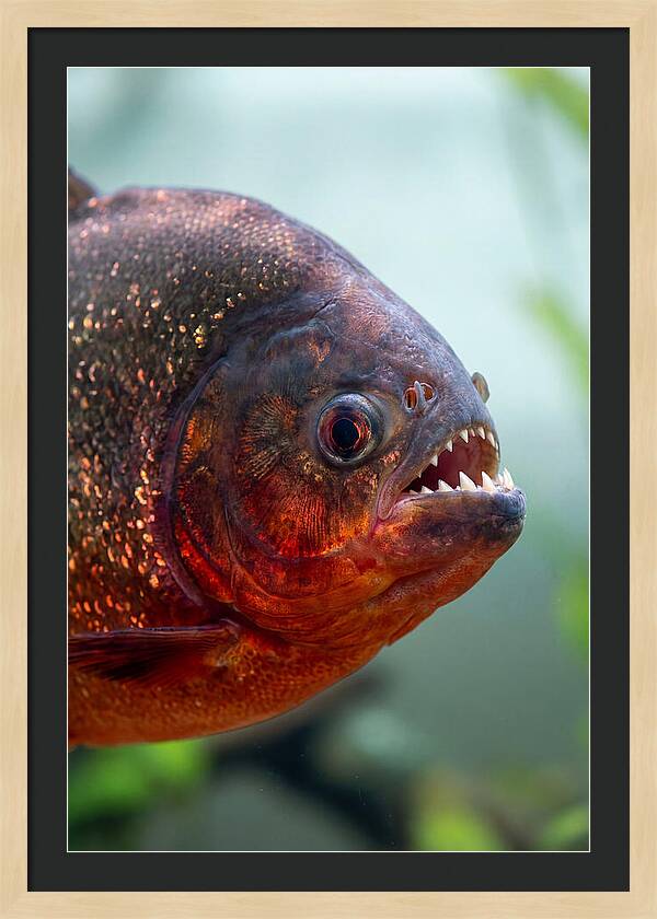 Redbellied Piranha Closeup
