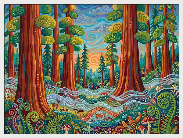 Redwood Forest Serenity
