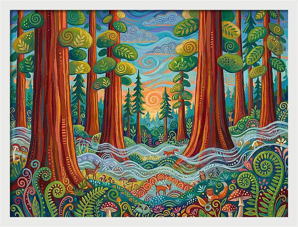 Redwood Forest Serenity