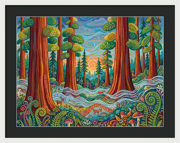 Redwood Forest Serenity