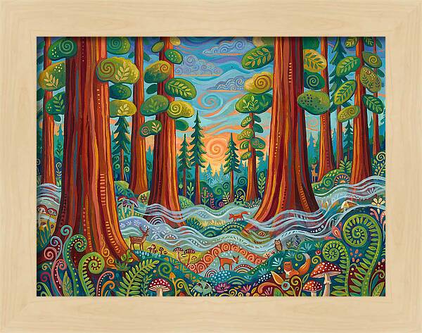 Redwood Forest Serenity