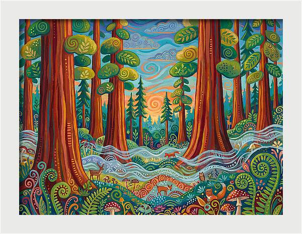 Redwood Forest Serenity