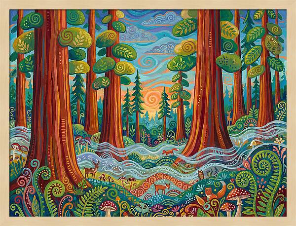 Redwood Forest Serenity