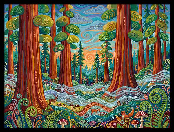 Redwood Forest Serenity