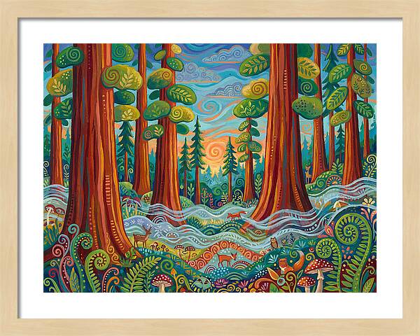 Redwood Forest Serenity