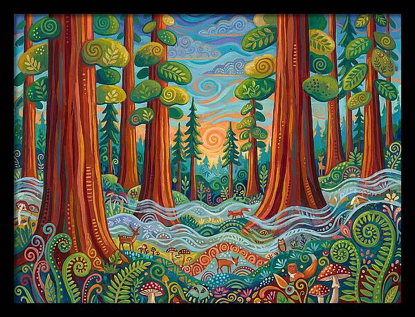 Redwood Forest Serenity