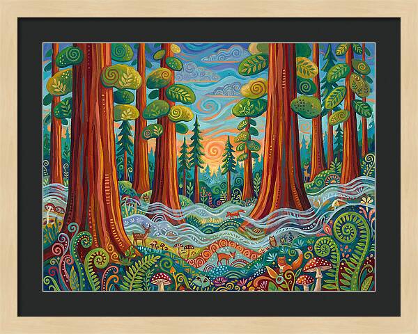 Redwood Forest Serenity