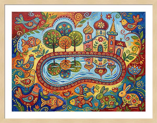Reflecting Pool Fantasy