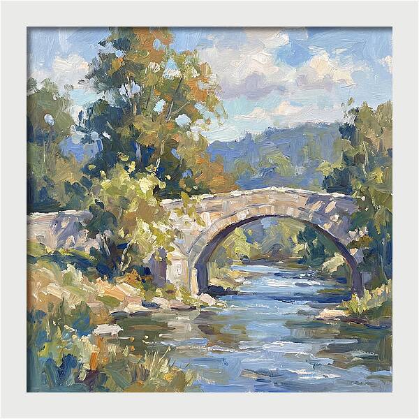 Reflections Beneath The Bridge