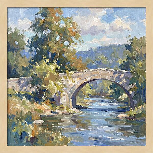 Reflections Beneath The Bridge
