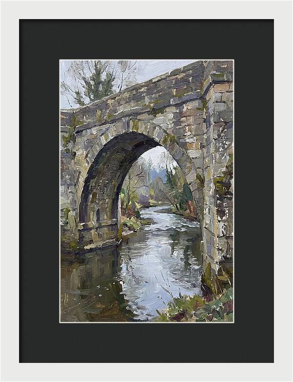 Reflections On The Stone Bridge