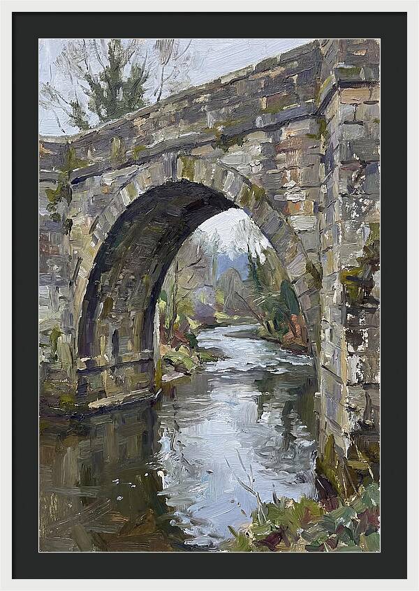 Reflections On The Stone Bridge