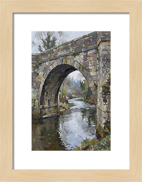 Reflections On The Stone Bridge