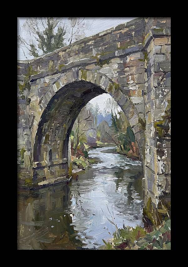 Reflections On The Stone Bridge