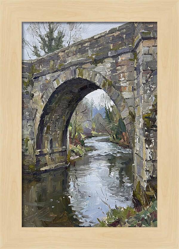 Reflections On The Stone Bridge