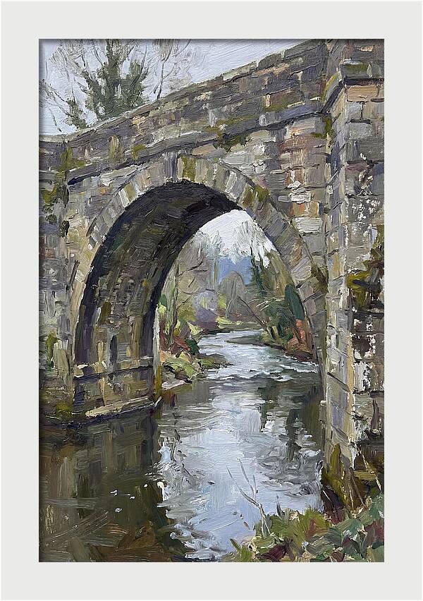 Reflections On The Stone Bridge