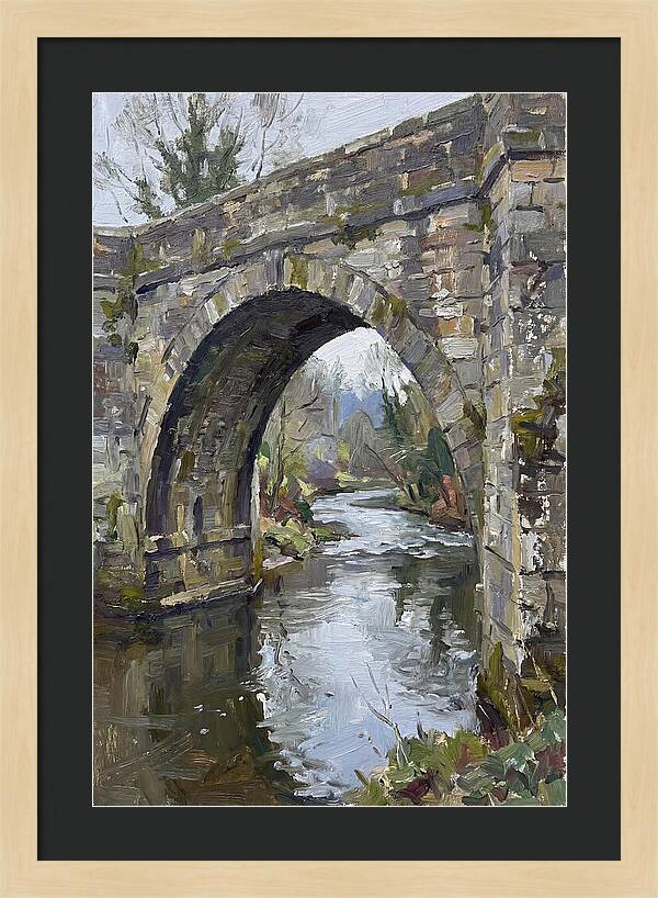 Reflections On The Stone Bridge