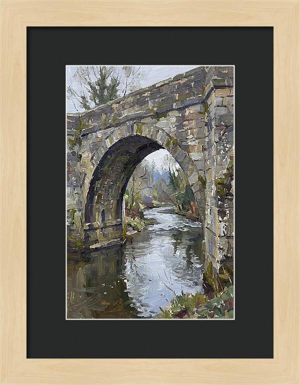 Reflections On The Stone Bridge