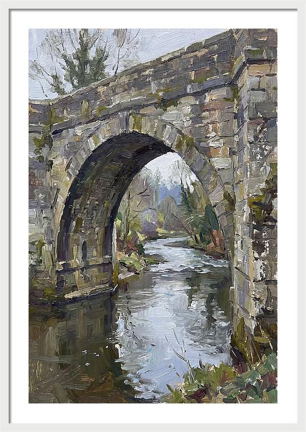 Reflections On The Stone Bridge