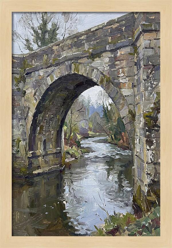 Reflections On The Stone Bridge