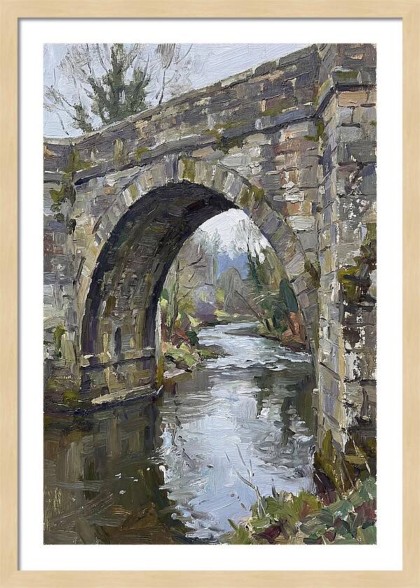 Reflections On The Stone Bridge