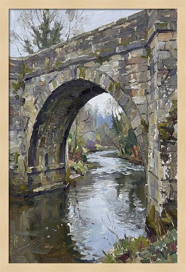 Reflections On The Stone Bridge