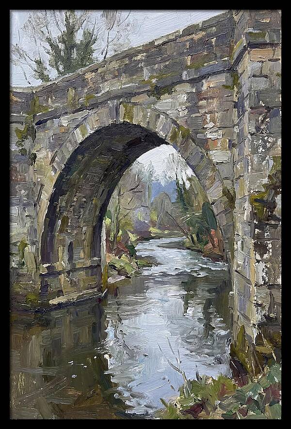 Reflections On The Stone Bridge