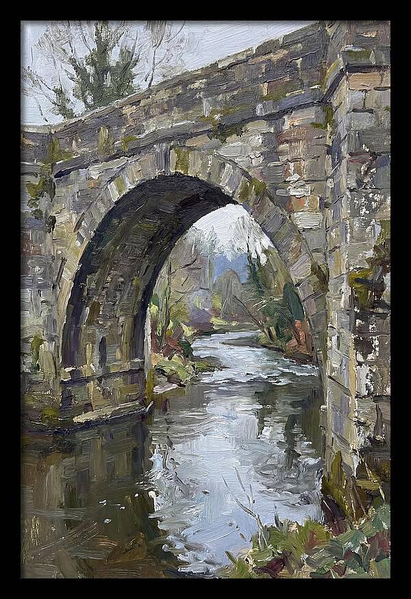 Reflections On The Stone Bridge