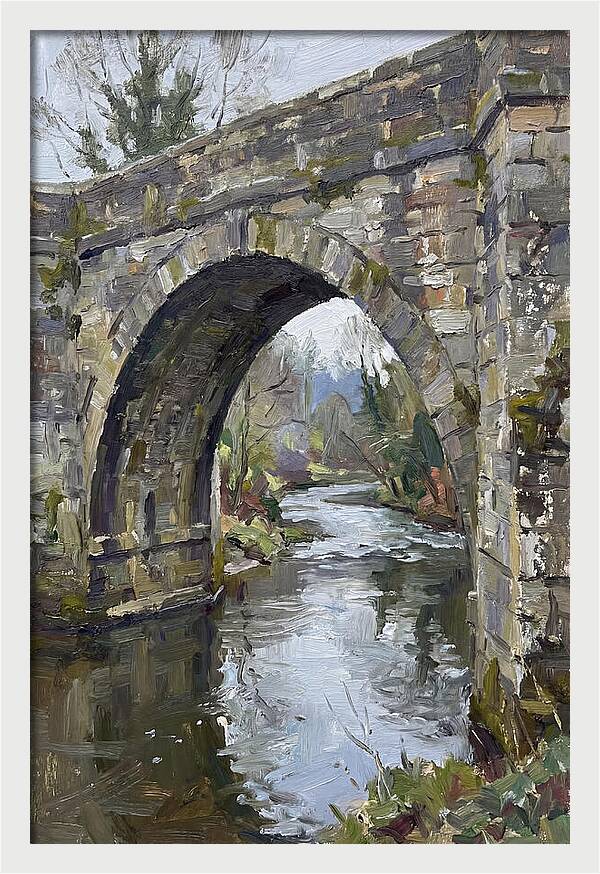 Reflections On The Stone Bridge