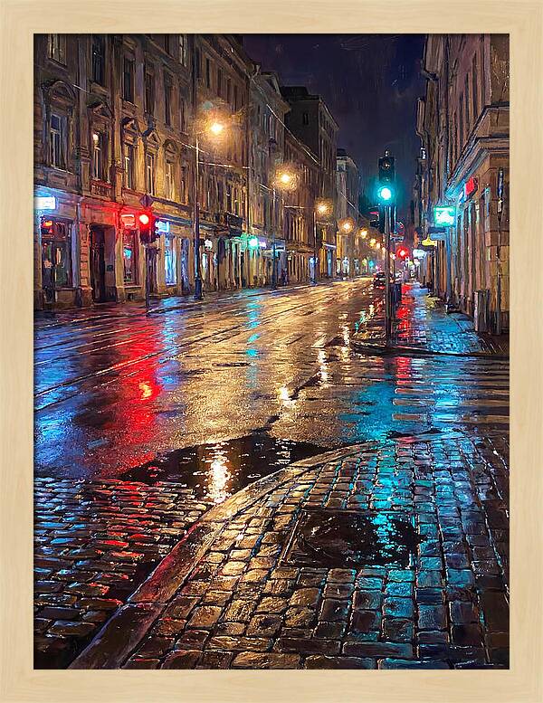 Reflections On Wet Streets
