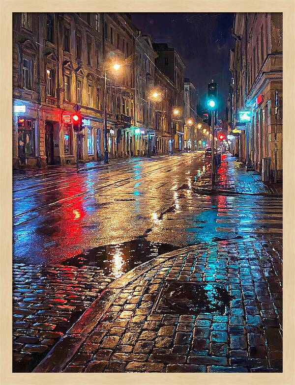 Reflections On Wet Streets