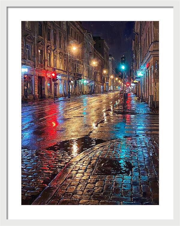 Reflections On Wet Streets