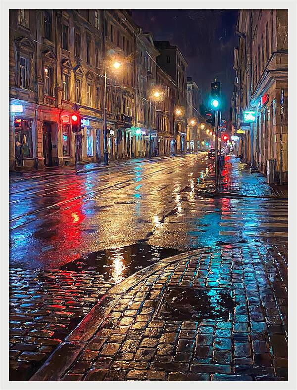 Reflections On Wet Streets