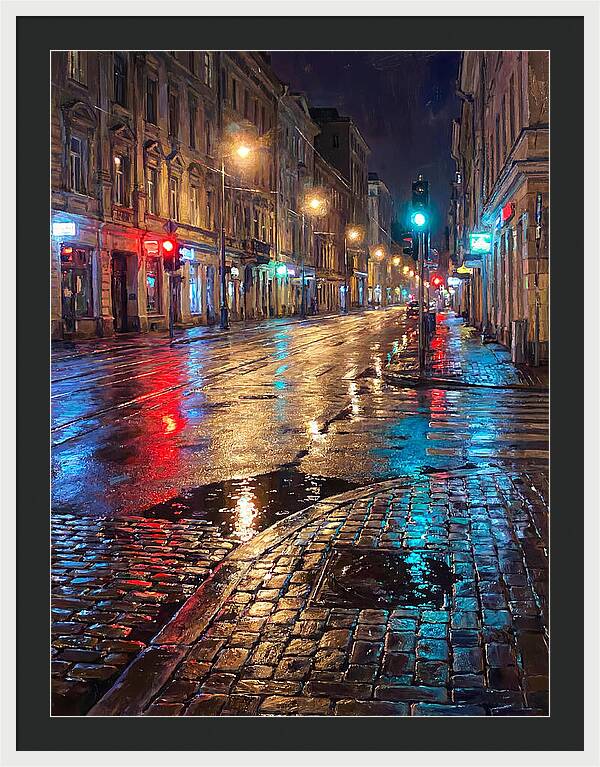 Reflections On Wet Streets