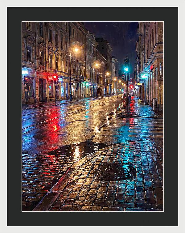 Reflections On Wet Streets