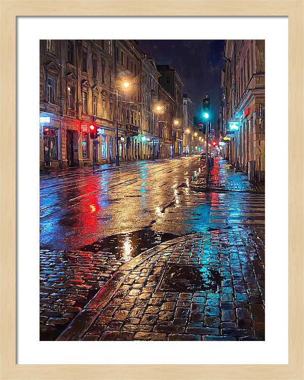 Reflections On Wet Streets