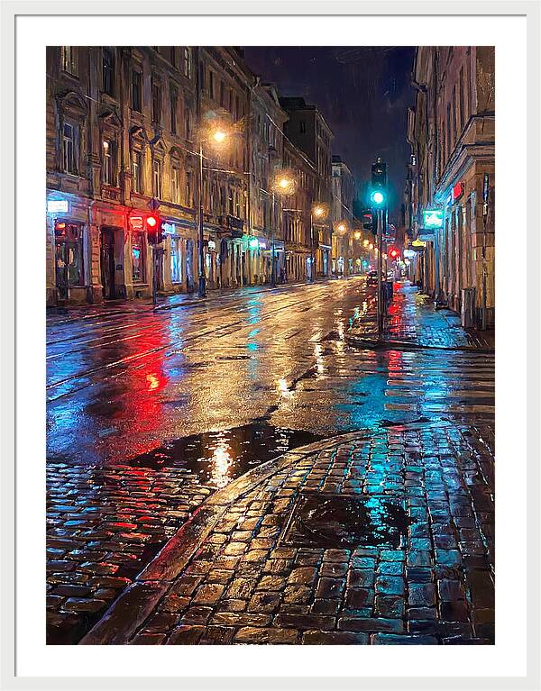 Reflections On Wet Streets