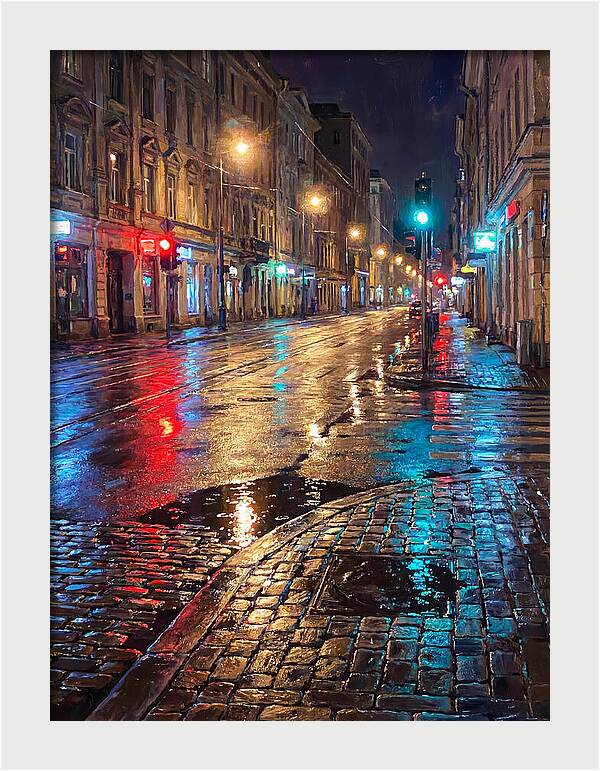 Reflections On Wet Streets