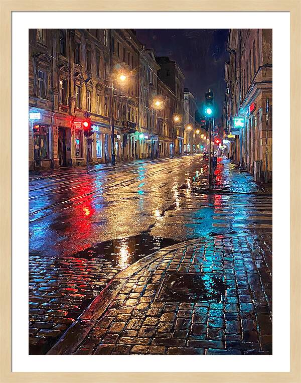 Reflections On Wet Streets