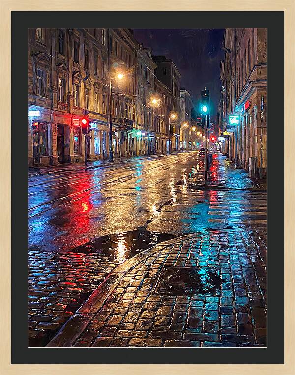 Reflections On Wet Streets