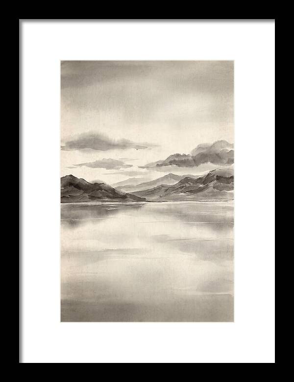 Reflective Serenity Over Salt Flats
