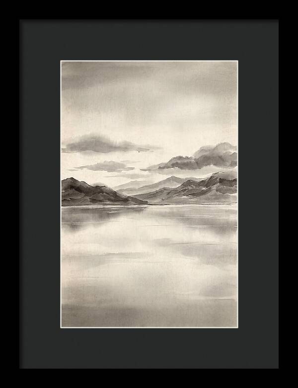 Reflective Serenity Over Salt Flats