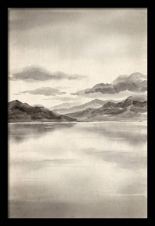 Reflective Serenity Over Salt Flats