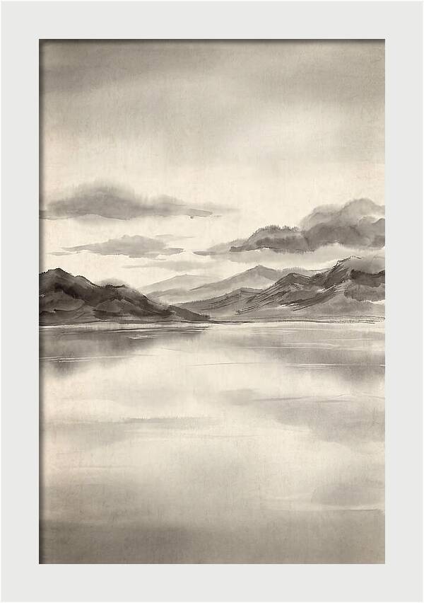 Reflective Serenity Over Salt Flats