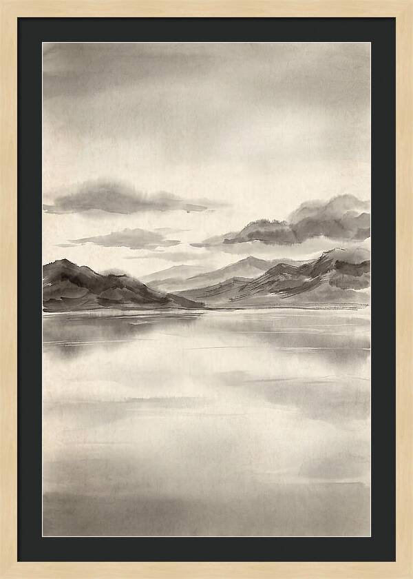 Reflective Serenity Over Salt Flats