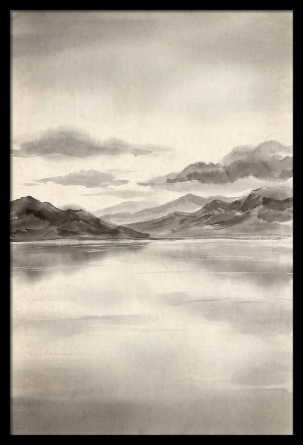 Reflective Serenity Over Salt Flats