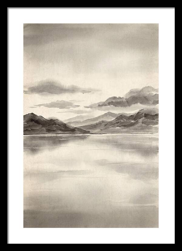 Reflective Serenity Over Salt Flats
