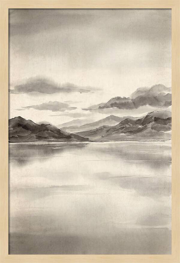 Reflective Serenity Over Salt Flats
