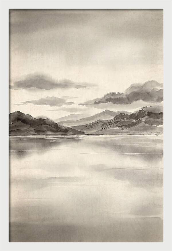 Reflective Serenity Over Salt Flats